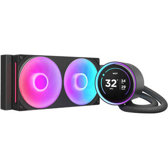 NZXT 240mm Kraken Elite RGB All-in-One Liquid Cooler (Black)
