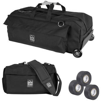 PortaBrace Large Wheeled Case and Duffle Kit for Grip Equipment
