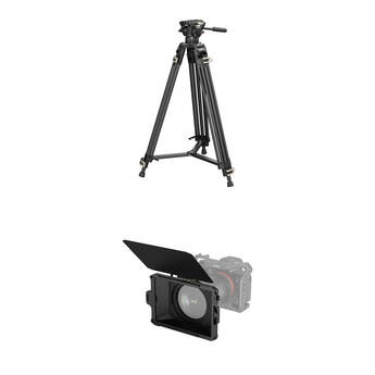 SmallRig Heavy-Duty Tripod System + Mini Matte Box Lite Kit