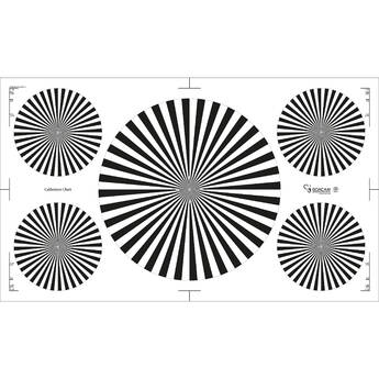 Pret a Tourner Goacam Exa 2 Calibration Test Chart (28 x 48")