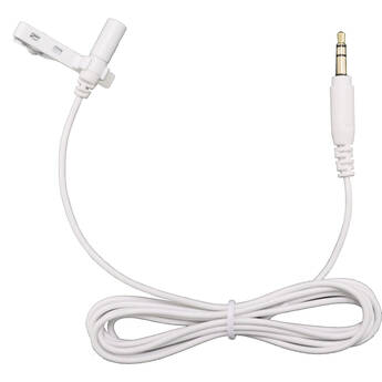 SWIT LM1 Omnidirectional Lavalier Microphone with Non-Locking 3.5mm Connector (White)