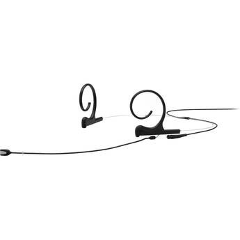 DPA Microphones 4166 CORE+ Slim Omnidirectional Flex Headset Microphone with 110mm Boom and LEMO 3-Pin Adapter (Black)