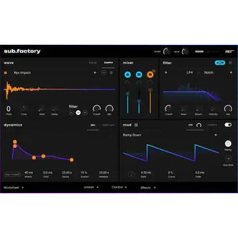 AIR Music Technology Sub Factory Bass Virtual Instrument Plug-In