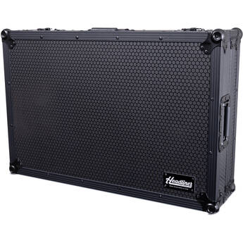 Headliner Low-Profile Flight Case with Wheels for AlphaTheta XDJ-AZ (Pitch Black)