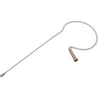 Countryman E6 Omni Earset Mic, Highest Gain, with Detachable 1mm Cable and 3.5mm Locking Connector for Sennheiser Wireless Transmitters (Beige)