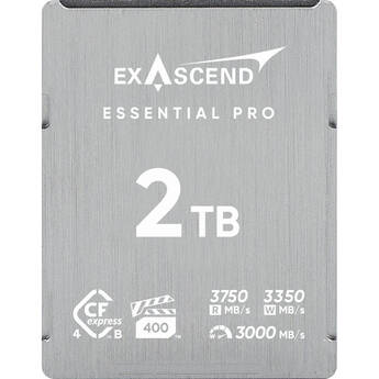 Exascend 2TB Essential Pro CFexpress 4.0 Type B Memory Card