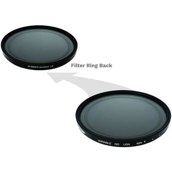Tiffen FusionVND Glimmerglass + Variable ND Filter (67mm, Grade 1/2)