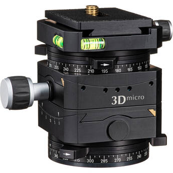 Linhof 3D Micro Leveling Head with Dovetail Track