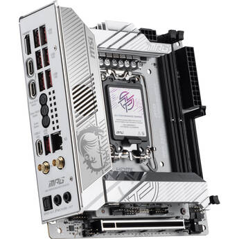 MSI MPG Z890I EDGE TI WIFI LGA 1851 Mini-ITX Motherboard (White)
