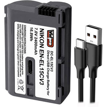 Vidpro EN-EL15c USB-C Battery (2400mAh)