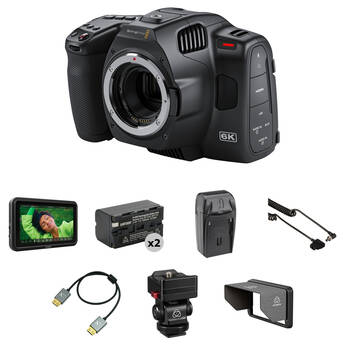 Blackmagic Design Pocket Cinema Camera 6K Pro with Monitor Kit
