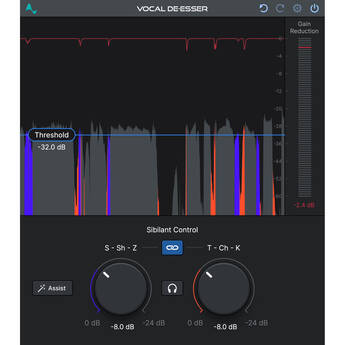 Antares Audio Technologies Vocal De-Esser by Auto-Tune Plug-In