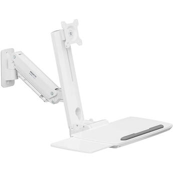 Mount-It! MI-16001 MedHub Wall Workstation Mount for Monitor & Keyboard
