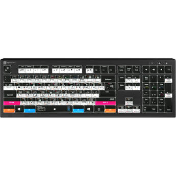 Logickeyboard Adobe Photographer ASTRA 2 Backlit Keyboard (Mac, US English)