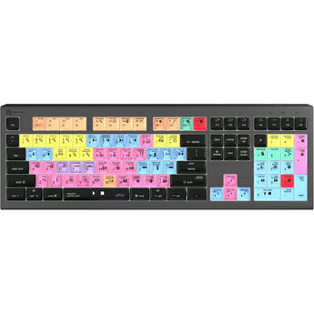 Logickeyboard ASTRA 2 Backlit Keyboard for Pro Tools (Mac, US English)