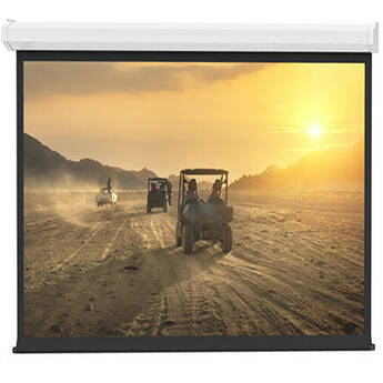 Da-Lite 40814 Cosmopolitan Electrol 10 x 10' Motorized Screen (120V)