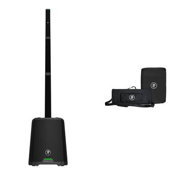 Mackie SRM-FLEX Portable Column PA System Kit with Bag and Cover