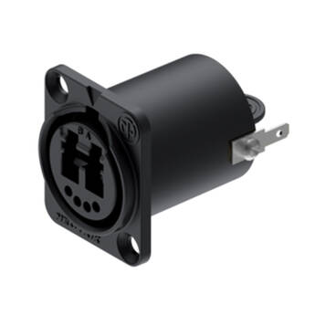 Neutrik NO2-4FDW-1-A opticalCon DUO Chassis Connector