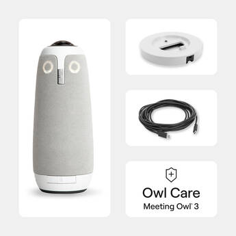 Owl Labs Meeting Owl 3 Premium Pack Upgraded