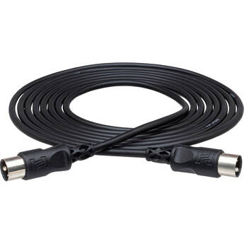 Hosa Technology MIDI 5-Pin DIN to MIDI 5-Pin DIN Cable - 25' (Black)