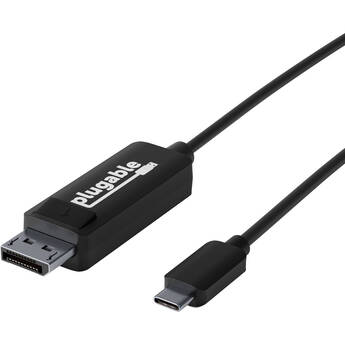 Plugable USB 3.1 Gen 1 Type-C Male to DisplayPort Male Adapter Cable (6')