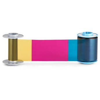 Fargo YMCK Full-Color Ribbon for HDP6600 Printer (750 Prints)