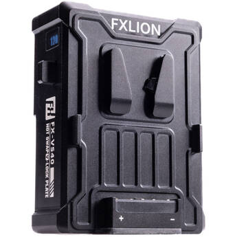 FXLion Hot-Swap Plate with Internal Battery (43.2Wh, V-Mount)