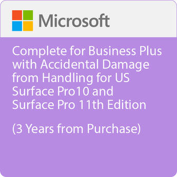 Microsoft 3-Year Complete for Business Plus for Surface Pro 10 and 11th Edition