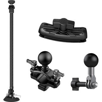 MOVMAX Adjustable Telescopic Rod with 3-Prong Mount (2.5 to 4')