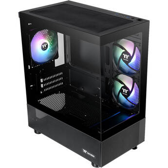 Thermaltake View 170 TG ARGB Micro-ATX Computer Chassis (Black)