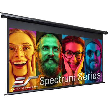 Elite Screens 16:9 Electric Projection Screen with MaxWhite Surface (125")