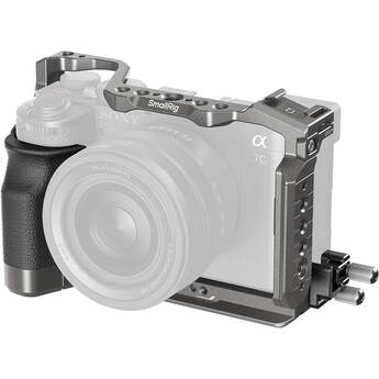 SmallRig HawkLock Quick Release Cage Kit with Silicone Handle for Sony a7C II & a7CR