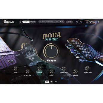 Capsule Audio Nova Strum Guitar Virtual Instrument Plug-In