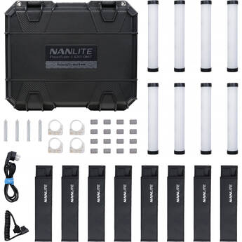 Nanlite PavoTube II 6XR RGB LED Pixel Tube Light (10", 8-Light Kit)