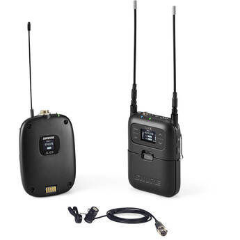Shure SLXD15/85 Digital Camera-Mount Wireless Cardioid Lavalier Mic System (G58: 470 to 514 MHz)