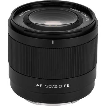 Viltrox AF 50mm f/2 Air FE Lens (Sony E, Black)