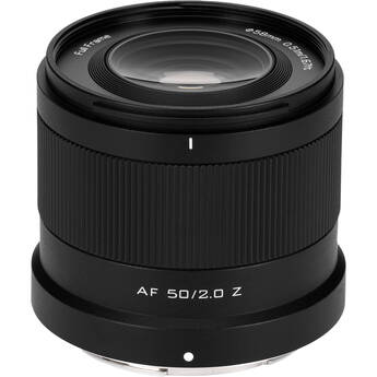 Viltrox AF 50mm f/2 Air Z Lens (Nikon Z, Black)