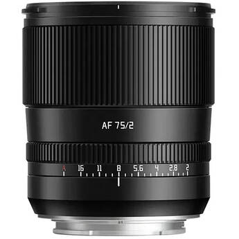 TTArtisan AF 75mm f/2 Lens (L-Mount, Black)