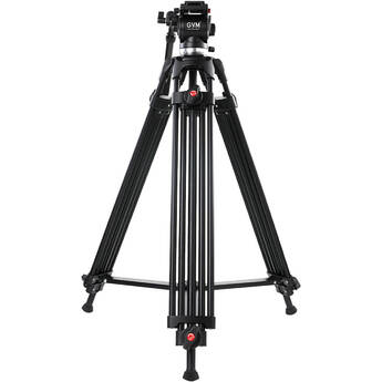 GVM S160 Aluminum Tripod with Hydraulic Fluid Head