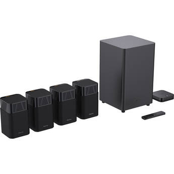 Hisense HT SATURN 4.1.2-Channel Atmos-Enabled Wireless Home Theater Speaker System