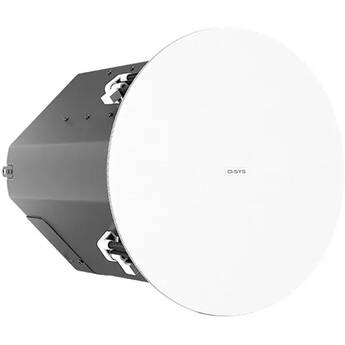 QSC AD-C8T-SWZB AcousticDesign Series 8" Ceiling-Mount Subwoofer (White)