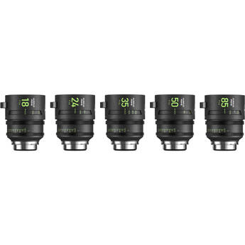 NiSi AUREUS PRIME T1.4 Full-Frame/VV Cinema 5-Lens Kit (ARRI PL)