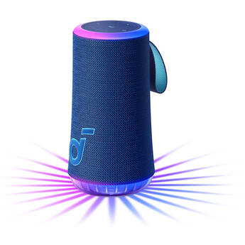 Soundcore by Anker Glow Portable Wireless Speaker with Light Show (Blue)