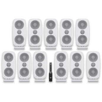 IK Multimedia iLoud MTM MKII Immersive Bundle (White, 11 Speaker)
