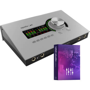 Universal Audio Apollo x4 Gen 2 Thunderbolt 3 Audio Interface with Studio+ Bundle