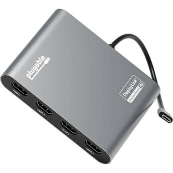 Plugable USB-C Quad 4K HDMI Graphics Adapter