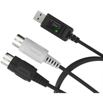 CME U2MIDI Pro Smart USB-to-MIDI Cable (6.5')