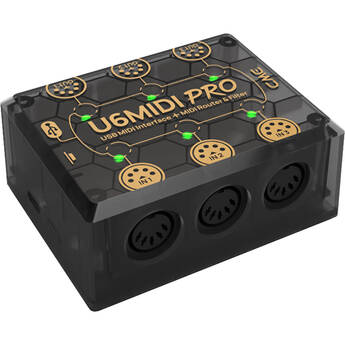 CME U6MIDI Pro 3-In / 3-Out Smart USB MIDI Interface