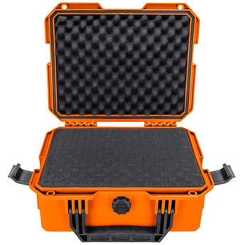 Eylar 13.8" Intact Stacker Compact Hard-Shell Case with Foam (Orange)