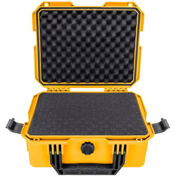 Eylar 13.8" Intact Stacker Compact Hard-Shell Case with Foam (Yellow)